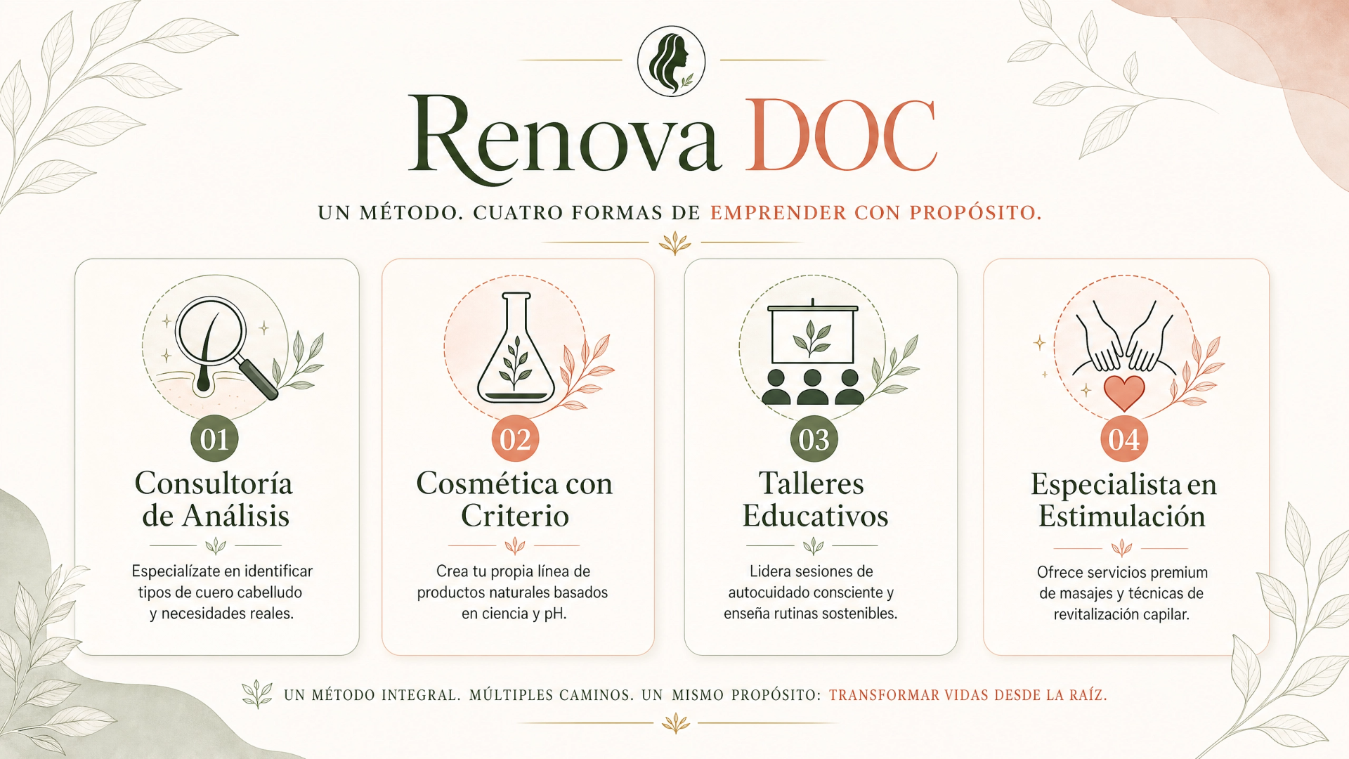 Renova DOC - Un método, cuatro formas de emprender con propósito